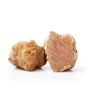 pico白松露菌昂贵的白松露菌,从阿尔巴和钢切片器白松露从