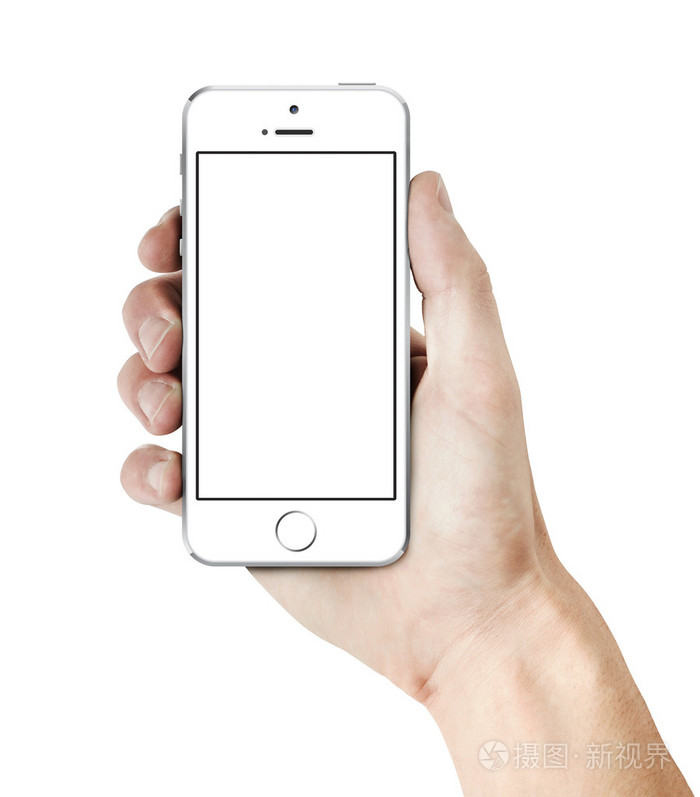 白业务电话插图孤立类似于iphone照片 正版商用图片072dks 摄图新视界