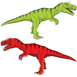 异特龙恐龙图片