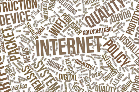 互联网, 概念性的词云为商业, 信息技术
