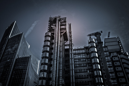 英国伦敦建筑现代建筑金融