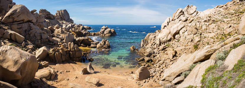 沙丁鱼capo testa santa teresa di gallura italy