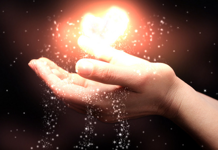 幸福就是在你的手照片