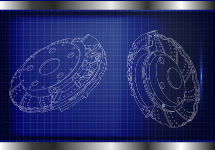 3d 制动盘模型