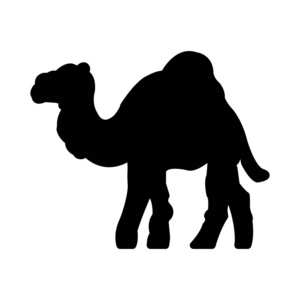 骆驼网图标, 矢量图
