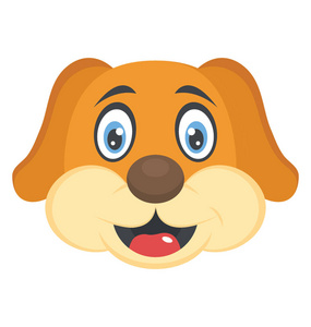 漂亮可爱的小狗头照片