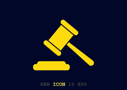 法锤图标矢量图组的简单的博客图标.