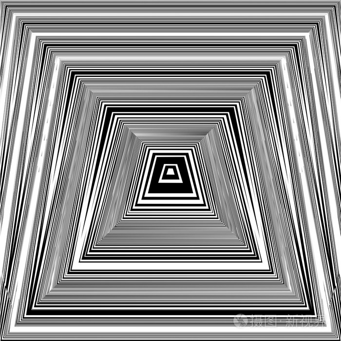 黑白相间的花纹矢量