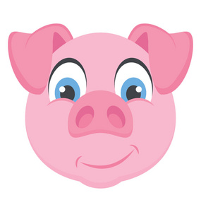 可爱的猪头图片
