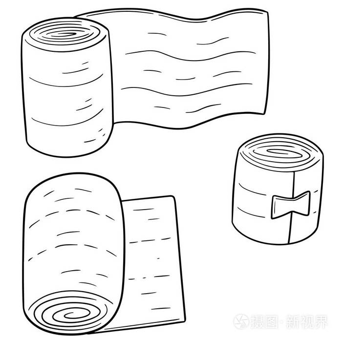 向量集的医用绷带