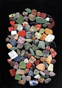 各种天然矿物石集图片