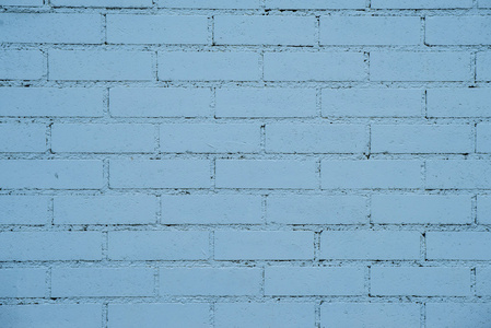 墙上的蓝色小砖