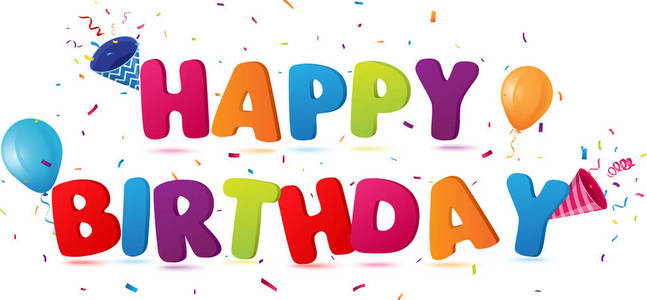 生日快乐题词图片-生日快乐题词素材-生日快乐题词插画-摄图新视界