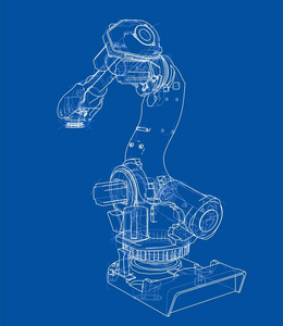 工业机械手图片-工业机械手素材-工业机械手插画-摄图新视界