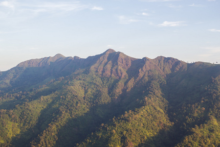 在通帕德罗国家公园山景