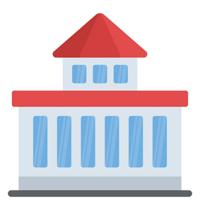 政府大楼, 法院平面图标设计照片