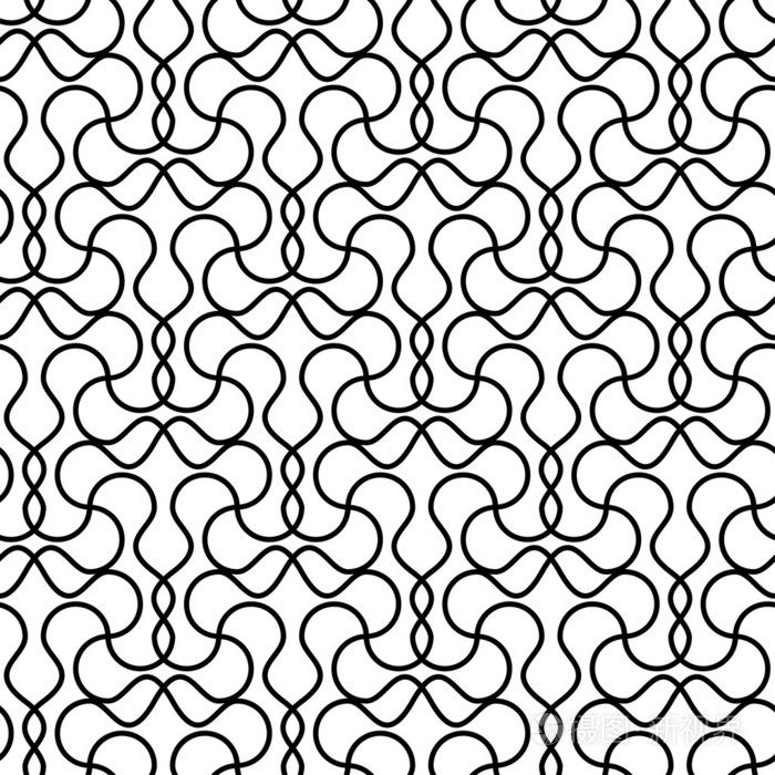 重复的几何纹理插画-正版商用图片075vqj-摄图新视界