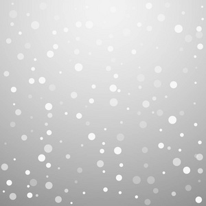 白色斑点圣诞节背景。微妙的飞行 sno