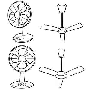 吊扇怎么画图片
