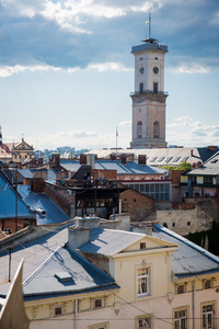 旧城的利沃夫