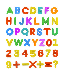 孩子的 abc 字母照片