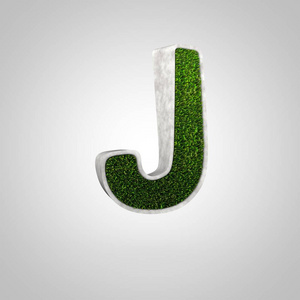 草字母 J 大写