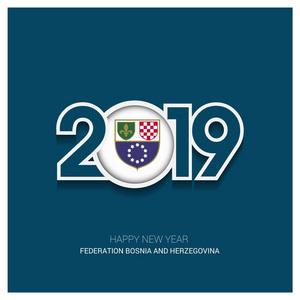 2019波斯尼亚和黑塞哥维那版式, 新年快乐背景