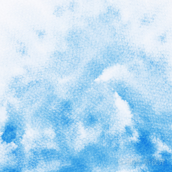 抽象水彩天空云