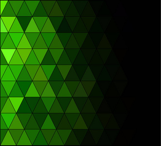 绿色方形网格马赛克背景, 创意设计模板