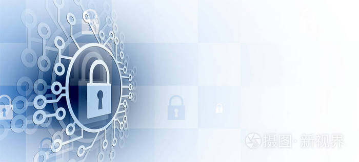 网络安全和信息或网保护未来tec
