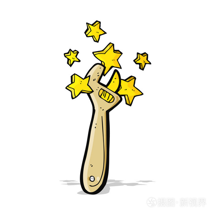 卡通可调扳手
