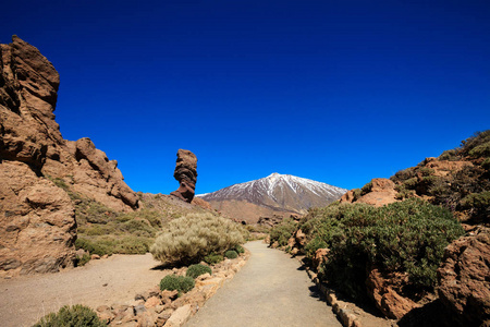 美丽的特内里费岛火山埃泰