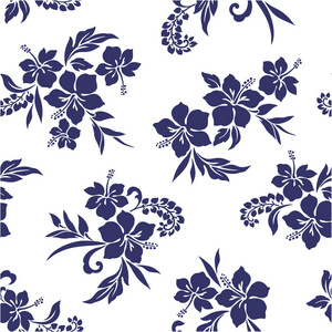 芙蓉花无缝织带图片