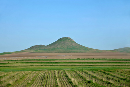 内蒙古草原科尔沁山