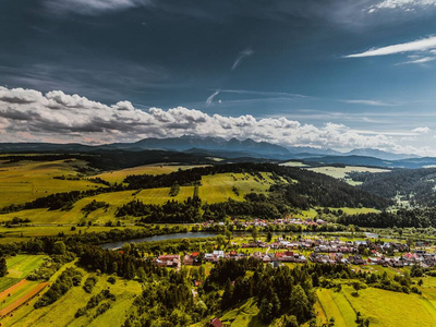 风景 Beskid Carpatia 山