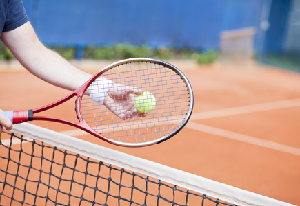 罗兰  加洛斯打网球，法院类型