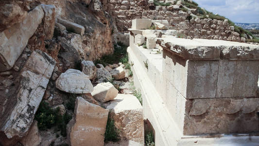 Herodium 希罗 遗址 希律大, Judaean 沙漠, 靠近耶路撒冷, 以色列