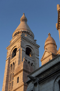 圣心大教堂 蒙马特高地 巴黎，ile de 法国 法国