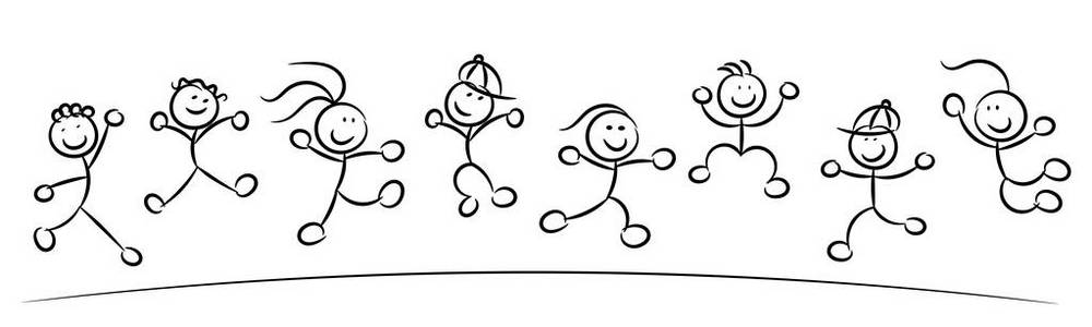 跳素描图片-跳素描素材-跳素描插画-摄图新视界