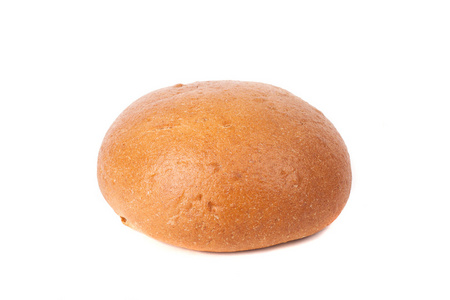孤立在白色背景上的面包