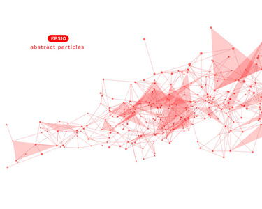 与抽象粒子矢量背景