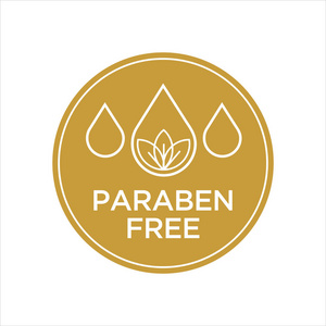 paraben 免费图标.孤立向量插图照片