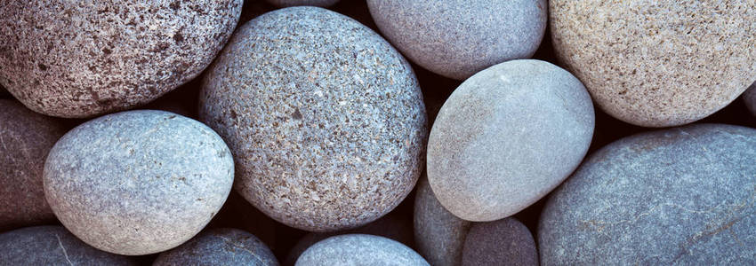 平滑的石头图片