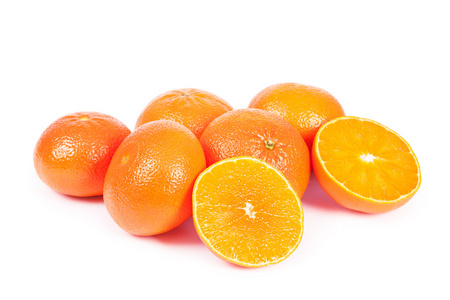 片的橘子