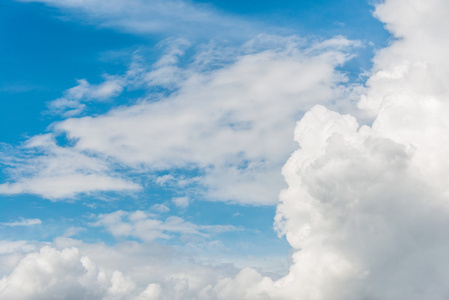 cloudscape 明亮的蓝天