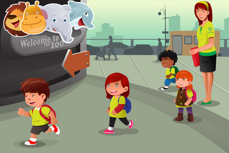 去郊游参加学校郊游去动物园照片