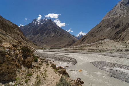 K2 徒步小道地形, 喀喇昆仑山范围, 巴基斯坦