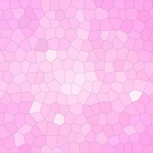 方形粉红色彩色小六角背景的抽象插图, 数字生成