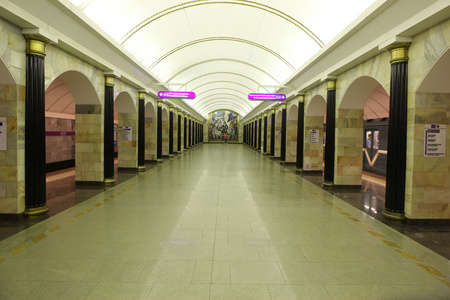 地铁站 admiralteiskaya