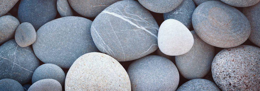 平滑的石头图片